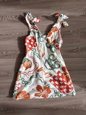 One and Only Collective - Tuscany Print Dress